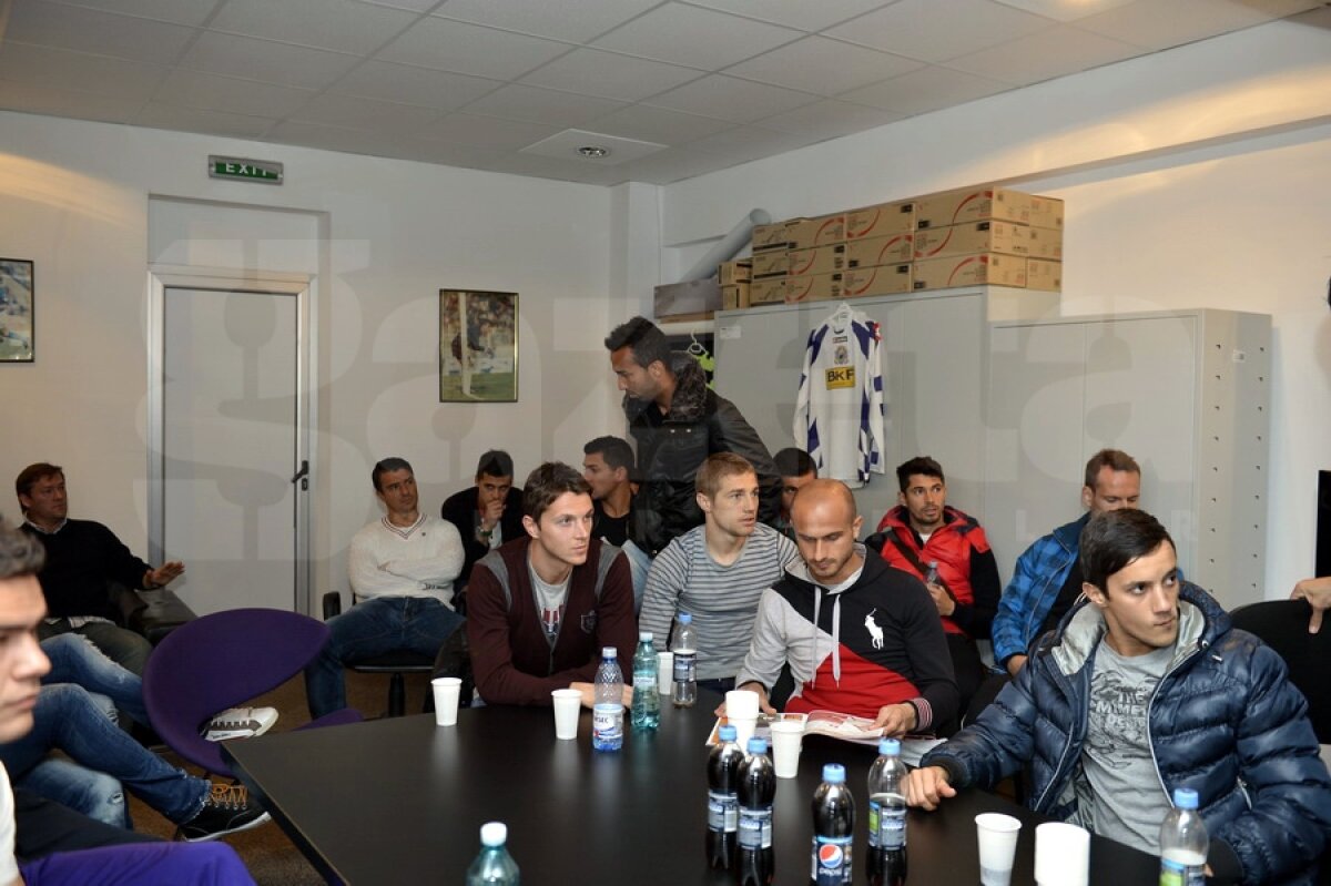 FOTO UPDATE Rapidiştii se antrenează după două zile de grevă! » "Vom continua să protestăm în alte moduri"