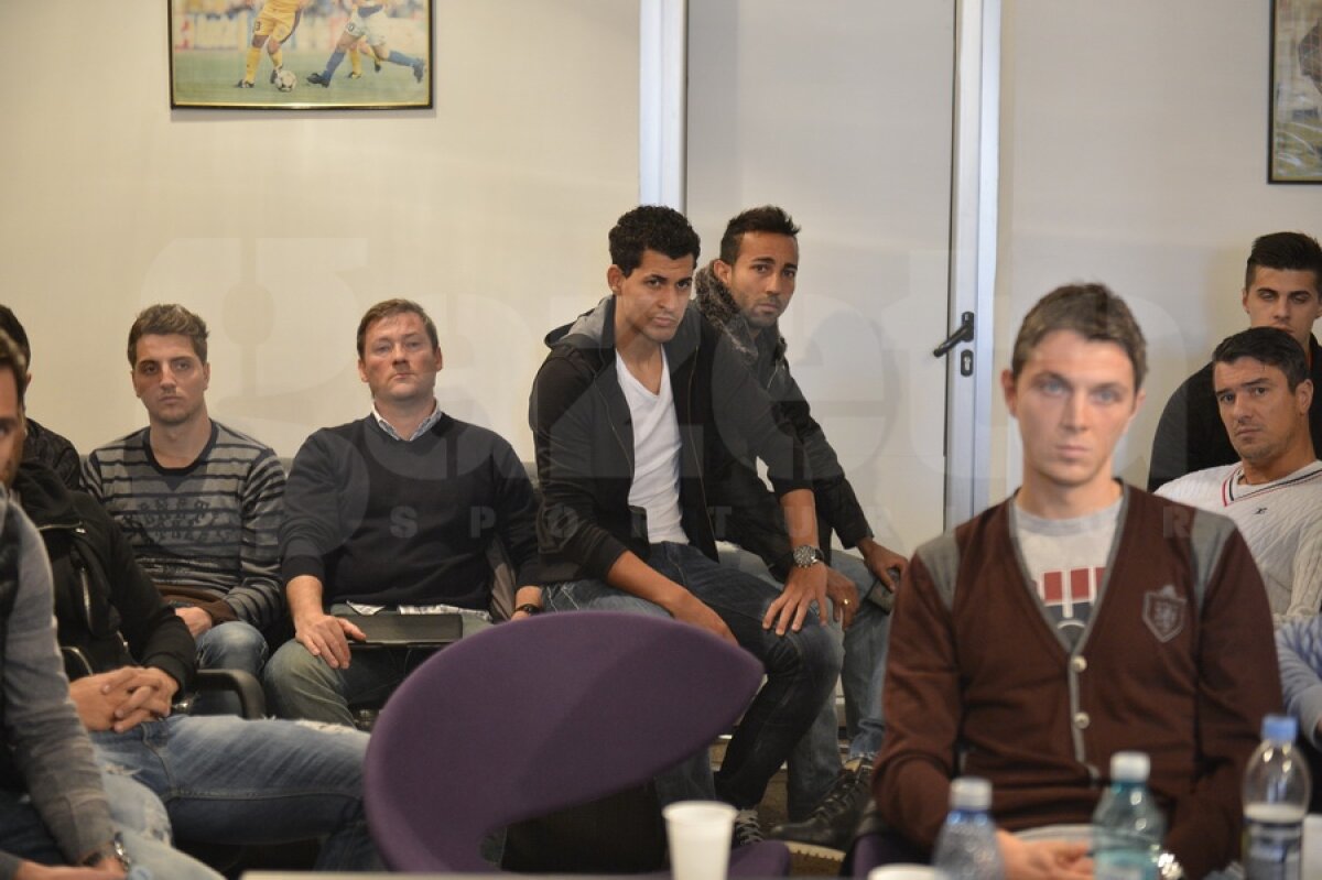 FOTO UPDATE Rapidiştii se antrenează după două zile de grevă! » "Vom continua să protestăm în alte moduri"