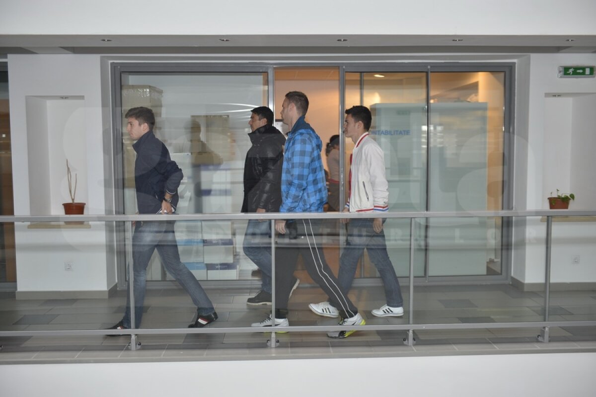 FOTO UPDATE Rapidiştii se antrenează după două zile de grevă! » "Vom continua să protestăm în alte moduri"