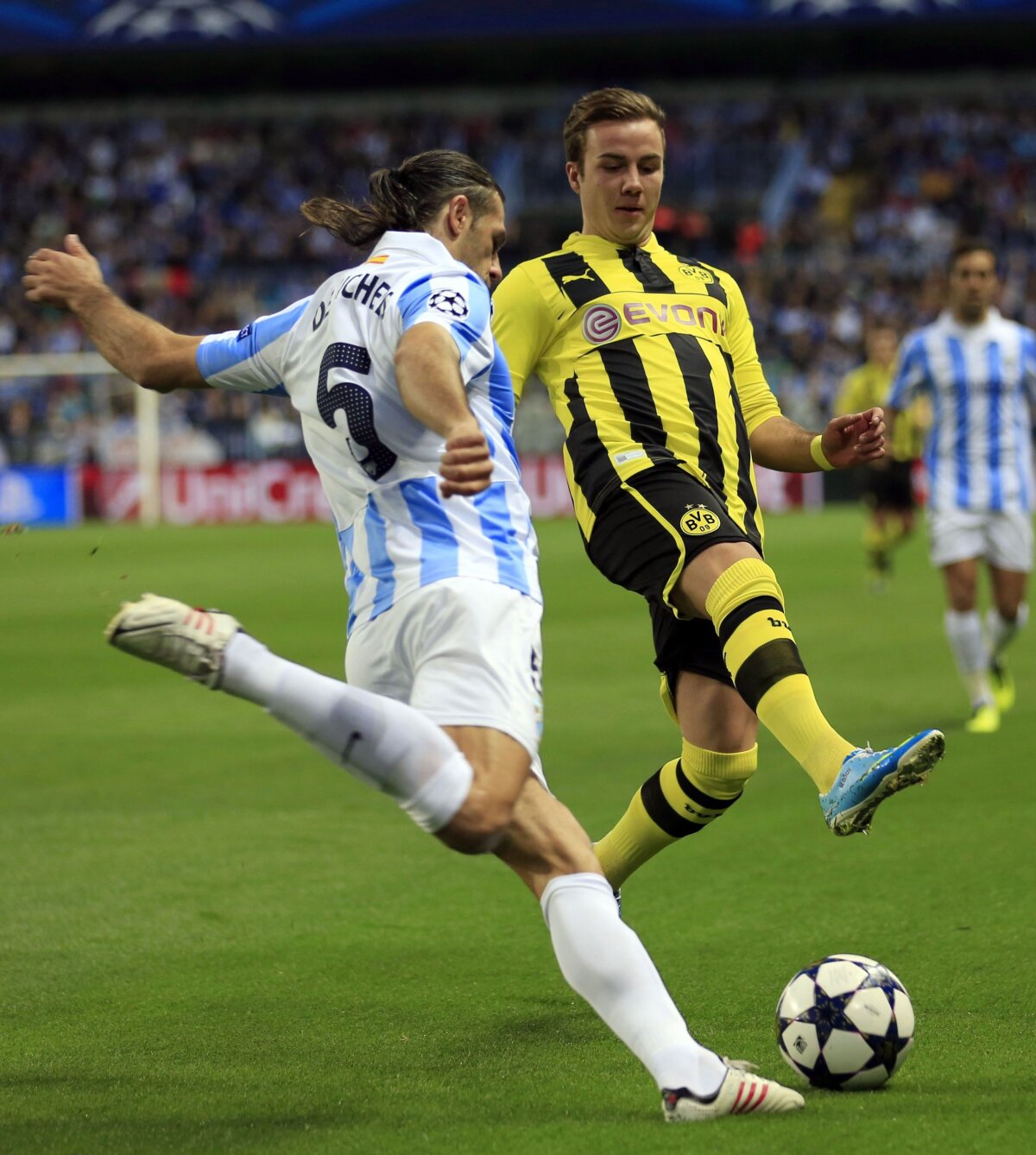 FOTO şi VIDEO Malaga - Borussia Dortmund 0-0 » Semifinalista se va decide în Germania