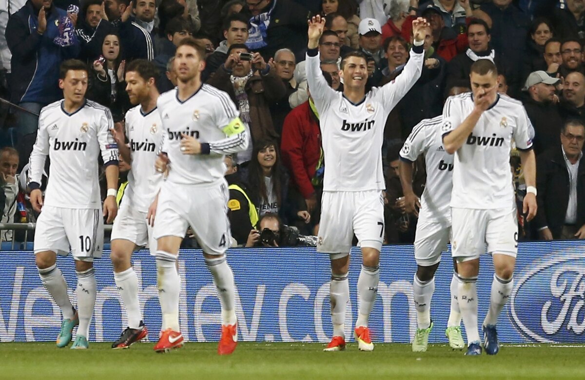 FOTO şi VIDEO Real Madrid - Galatasaray 3-0 » Madrilenii îşi iau zborul către semifinale