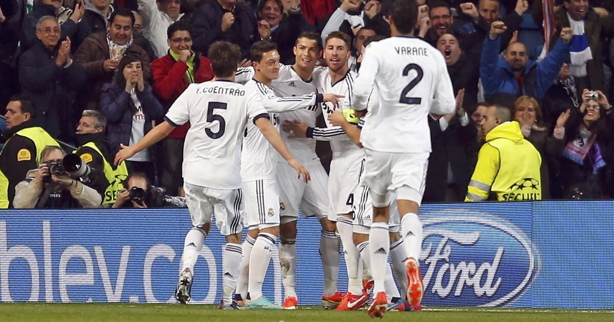 FOTO şi VIDEO Real Madrid - Galatasaray 3-0 » Madrilenii îşi iau zborul către semifinale