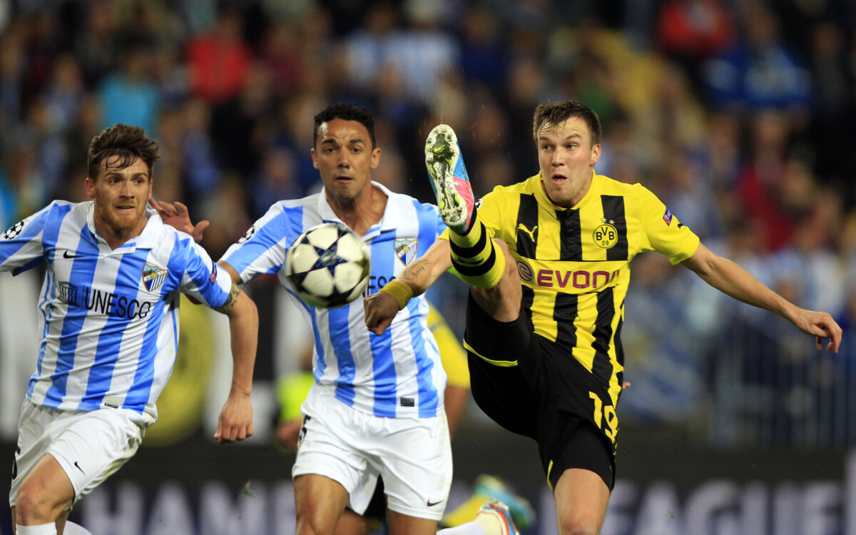 FOTO şi VIDEO Malaga - Borussia Dortmund 0-0 » Semifinalista se va decide în Germania