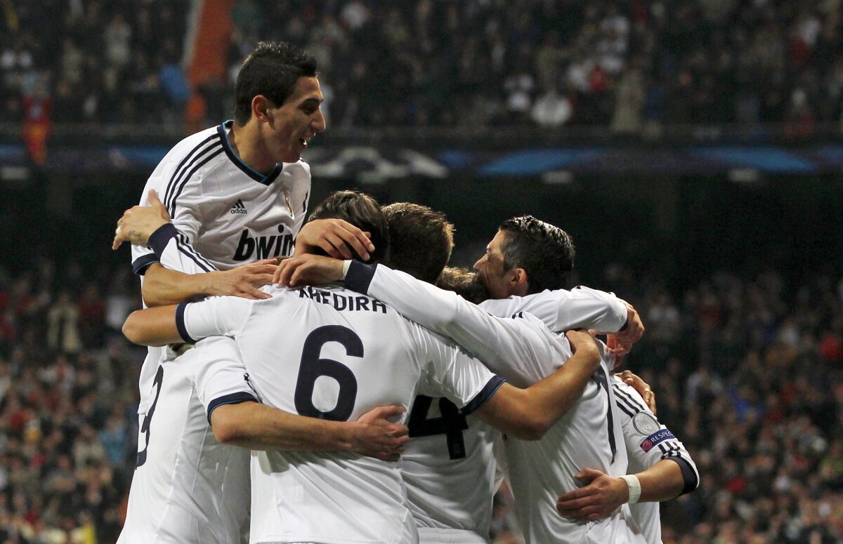 FOTO şi VIDEO Real Madrid - Galatasaray 3-0 » Madrilenii îşi iau zborul către semifinale