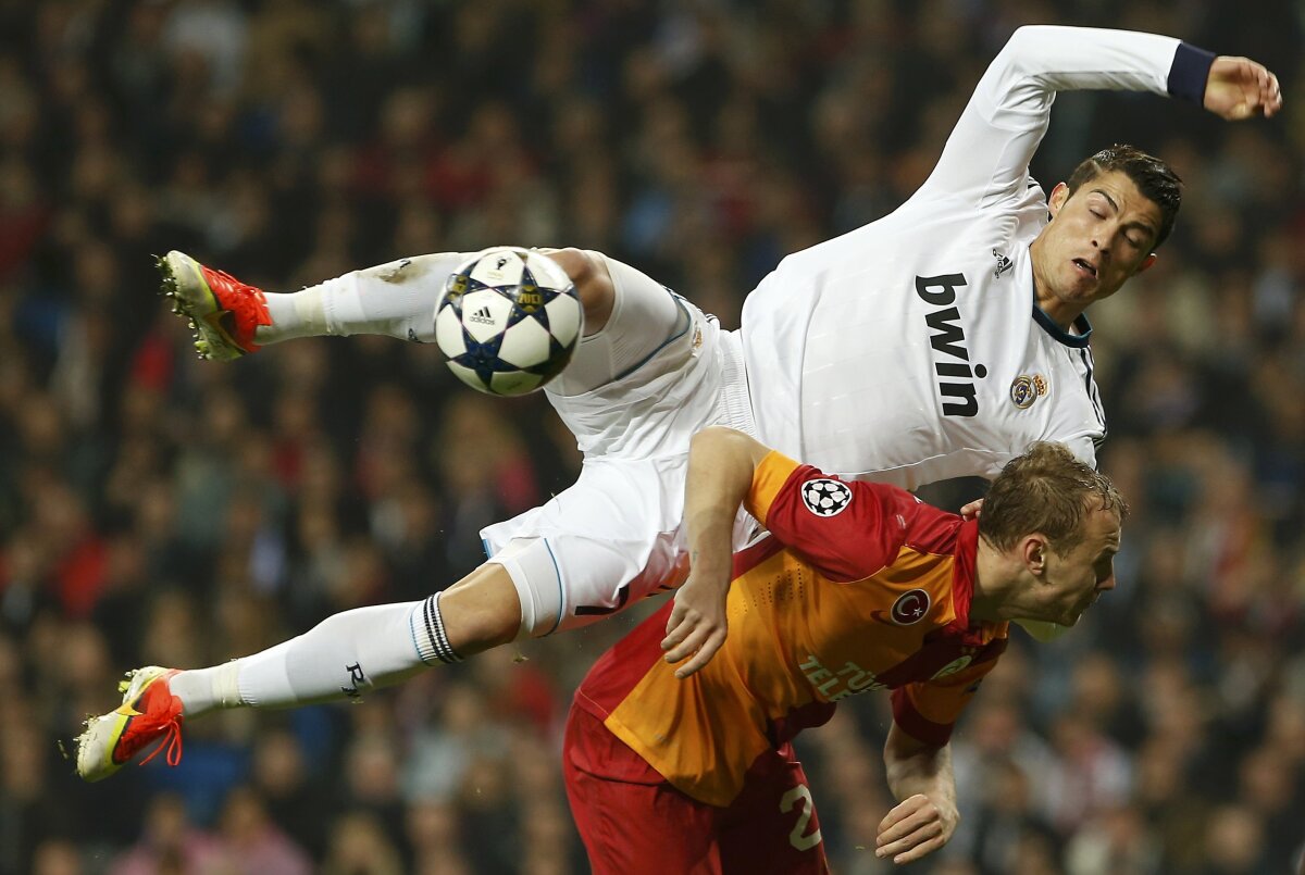FOTO şi VIDEO Real Madrid - Galatasaray 3-0 » Madrilenii îşi iau zborul către semifinale
