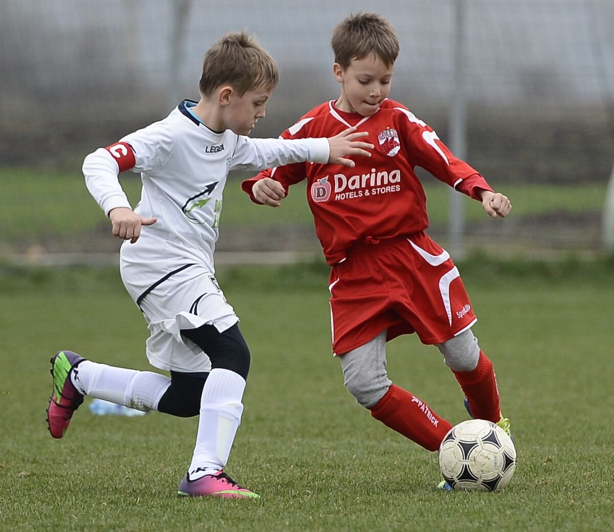 Mitică la mini-fotbal! Dragomir are un fotbalist de viitor în familie :D