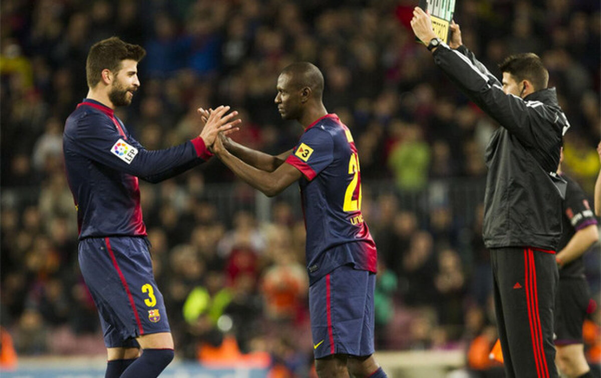 VIDEO şi FOTO » Exemplu de viaţă: Eric Abidal a revenit pe teren după transplantul de ficat: "Vreau să mai joc un an, doi"