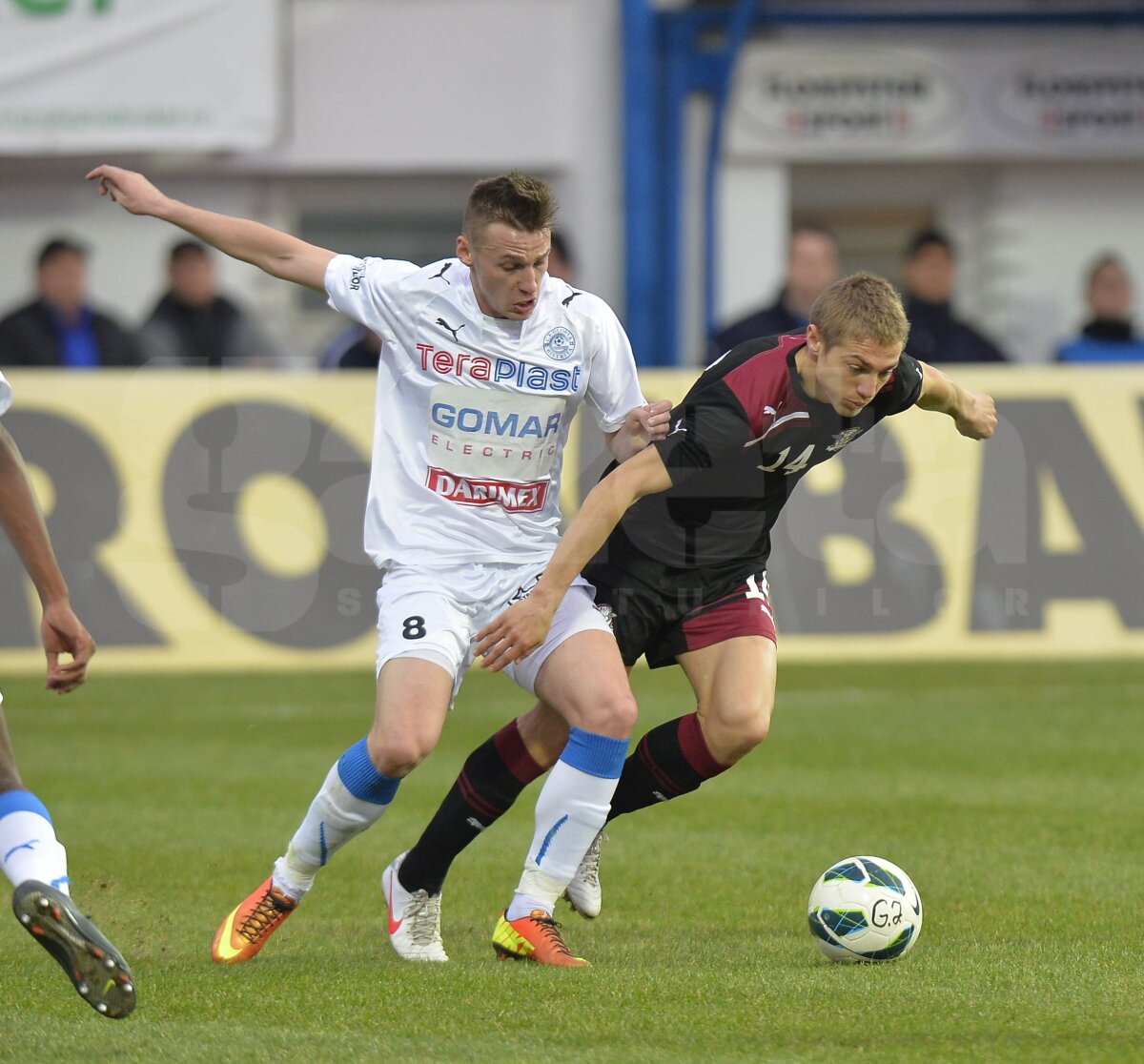 FOTO şi VIDEO Grigorie aduce zîmbetul » Rapid a învins la Bistriţa, 1-0, şi depăşeşte CFR Cluj