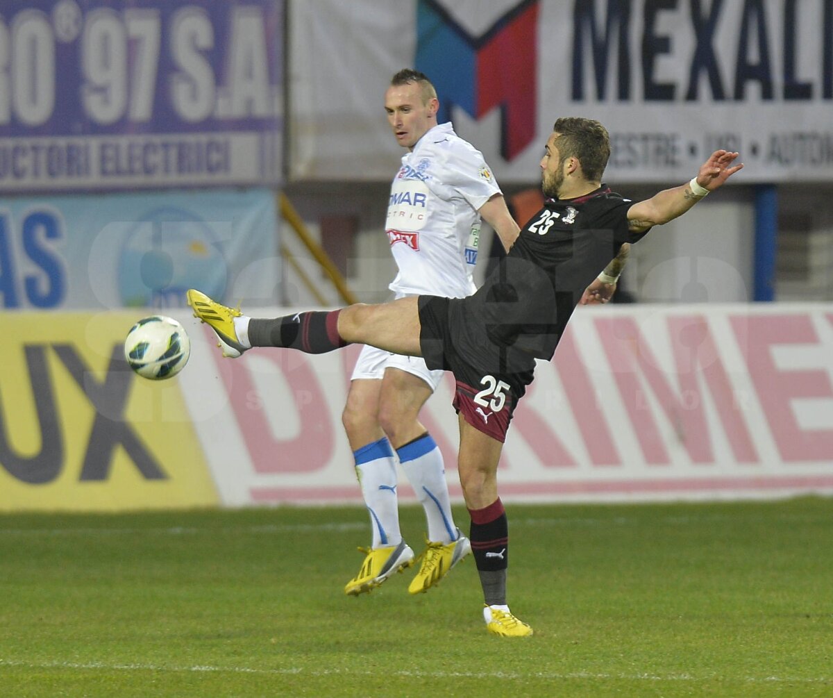 FOTO şi VIDEO Grigorie aduce zîmbetul » Rapid a învins la Bistriţa, 1-0, şi depăşeşte CFR Cluj