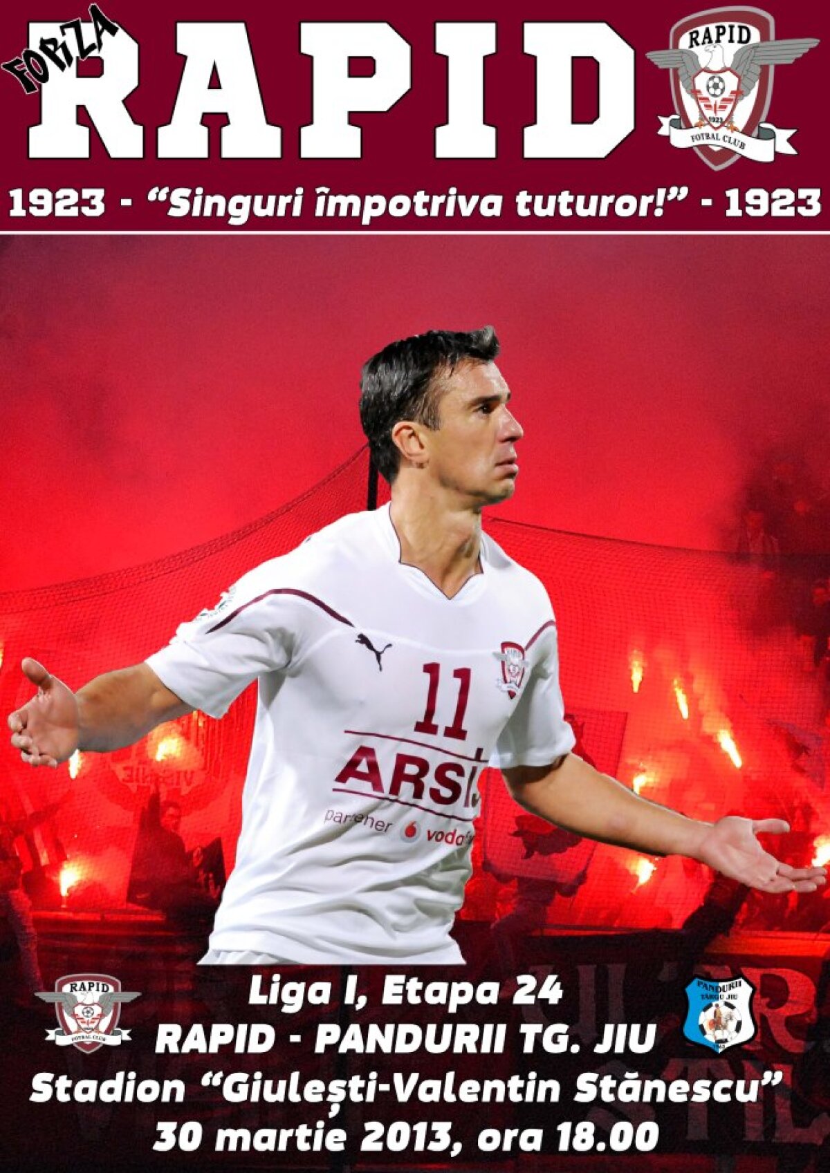 Încă un gest mare al fanilor rapidişti » Tipăresc din fonduri proprii programe de meci