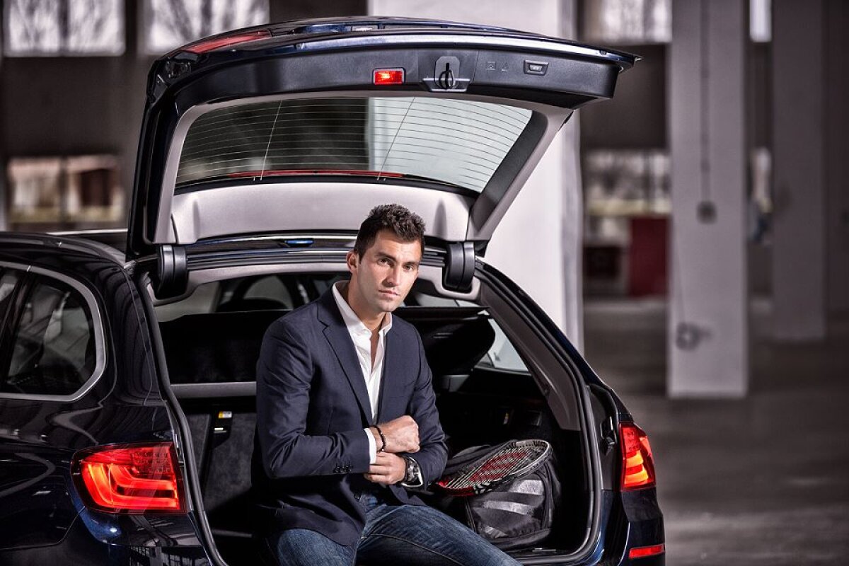 Zoom pe cai putere » Horia Tecău, şedinţă foto pentru BMW România