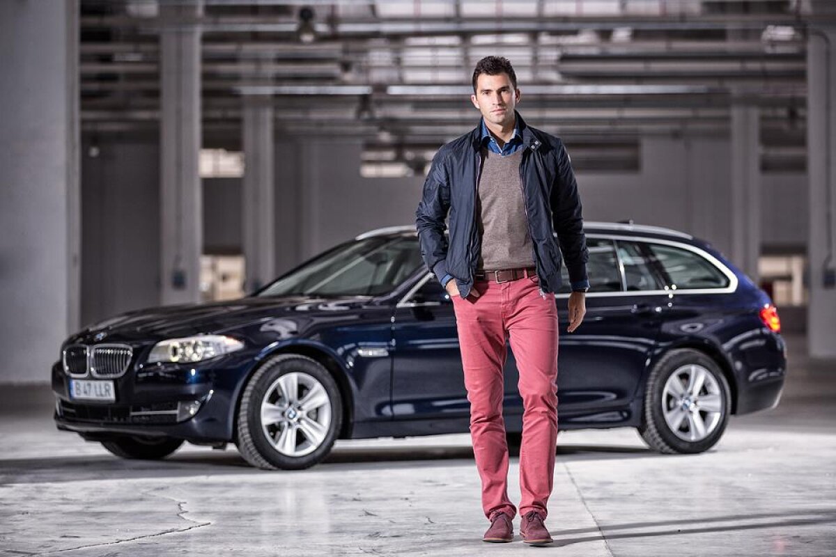 Zoom pe cai putere » Horia Tecău, şedinţă foto pentru BMW România