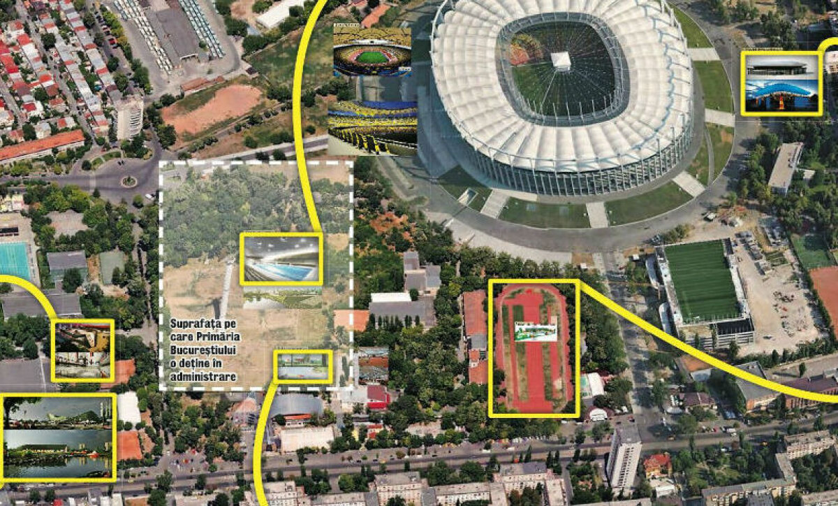 FOTO Baze SF de 137 milioane de euro! » După autostrăzi suspendate, Sorin Oprescu prezintă alte machete futuriste