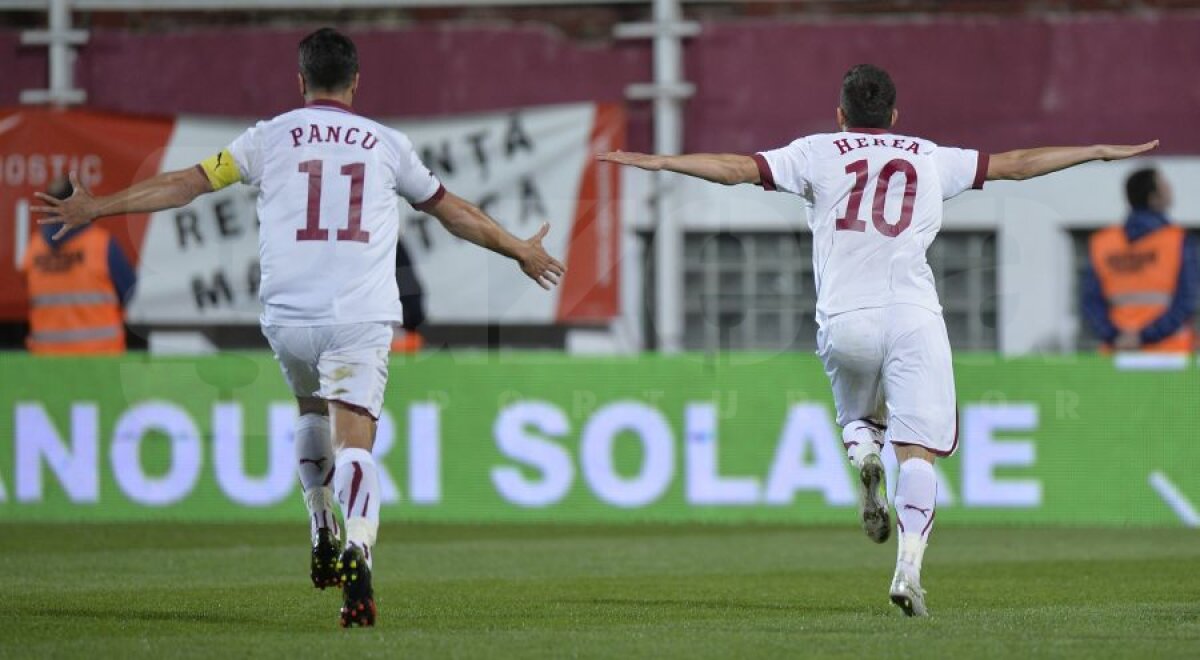 FOTO şi VIDEO Bourceanu a salvat un punct pentru lider » Rapid - Steaua 1-1, după un derby umbrit de incidente