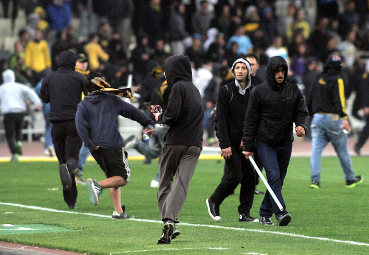 VIDEO şi FOTO Arenele urii » Violenţele ultraşilor au tulburat întreaga Europă într-un week-end de groază