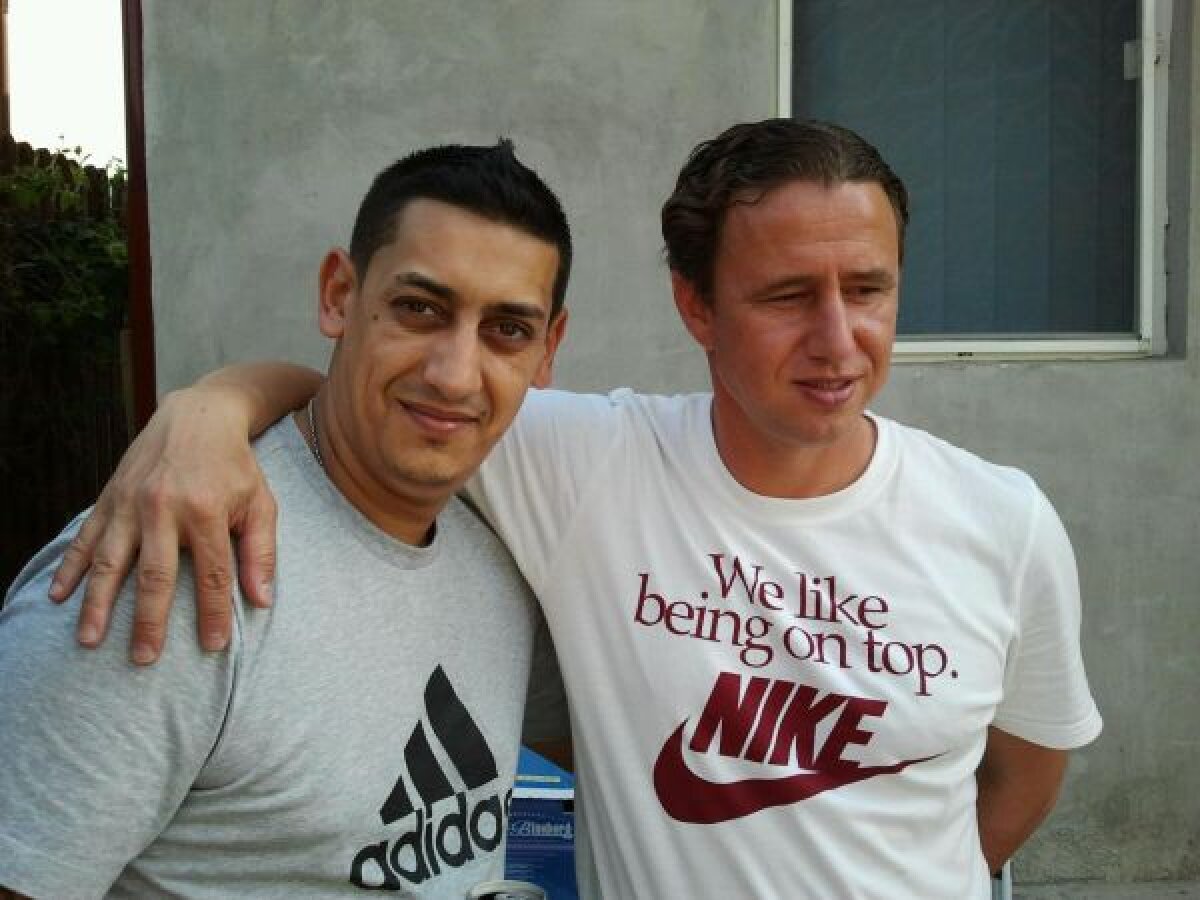 Achiziţia Stelei: Piţi Talent! » Reghecampf şi-a luat finul manelist în Giuleşti şi l-a lăsat să se comporte ca un membru al staff-ului