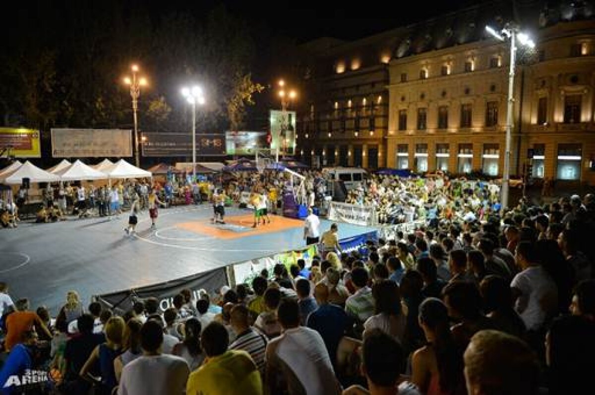 A mai rămas o lună de zile pînă la primul turneu Sport Arena Streetball 2013 de la Bucureşti!