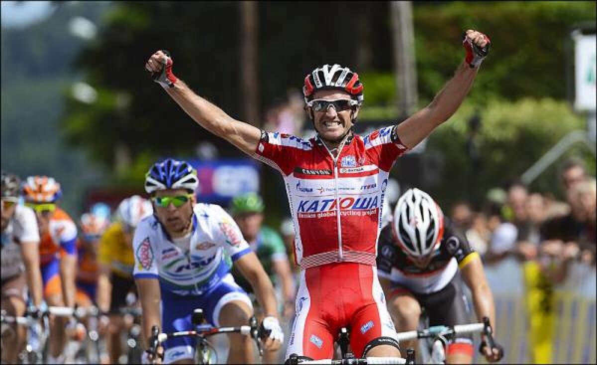 Katusha păstrează Săgeata Valonă » Daniel Moreno obţine victoria carierei