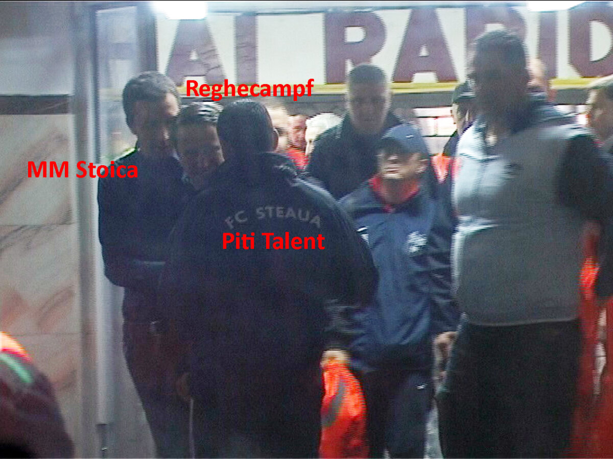 Reghe nu-şi explică prezenţa lui Piţi Talent la vestiare: "Întrebaţi-i pe cei de la Rapid!" Ce spune Becali