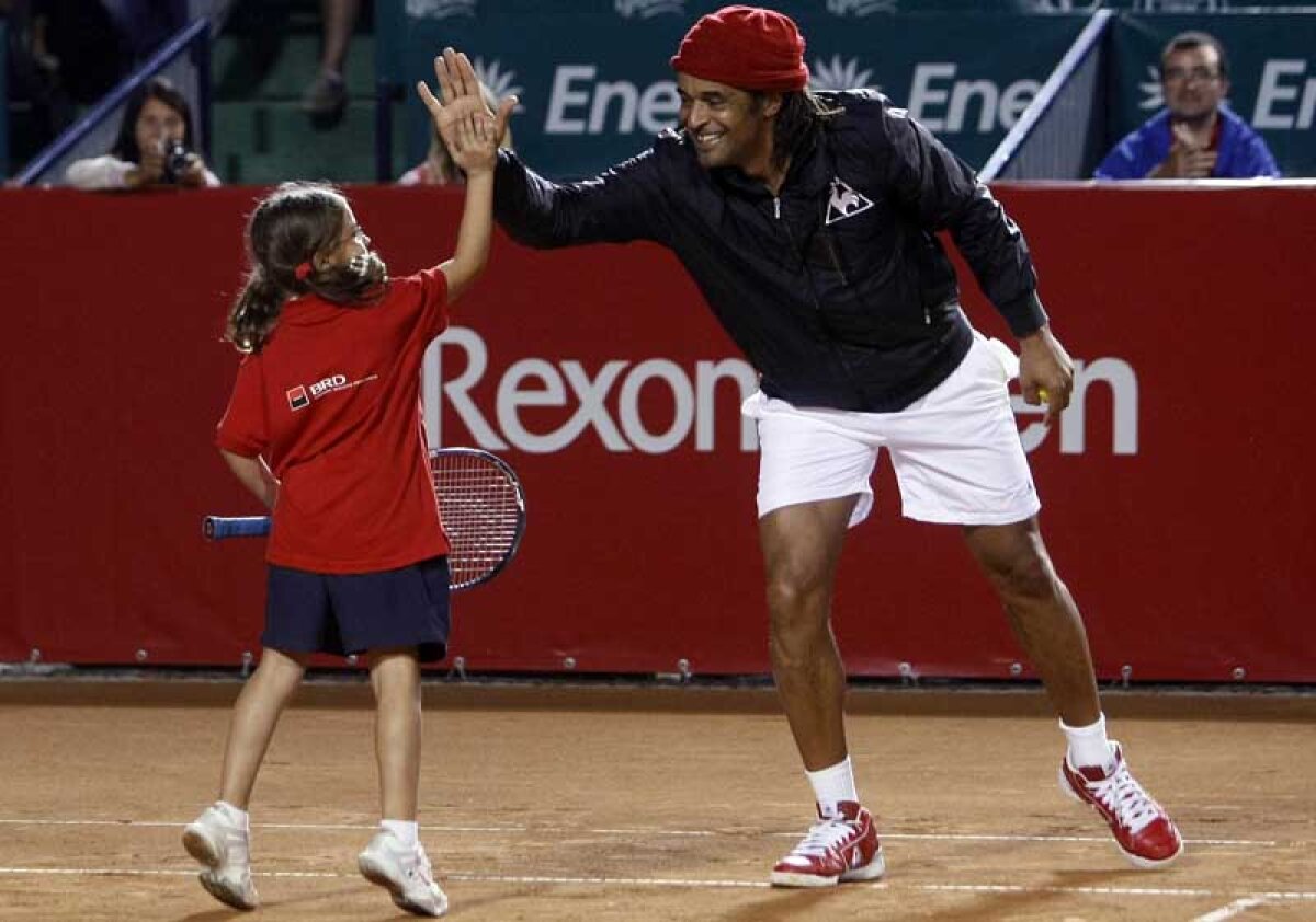 FOTO Un italian la Bucureşti » Adriano Panatta va fi vedeta meciului demonstrativ de la BRD Năstase-Ţiriac Trophy