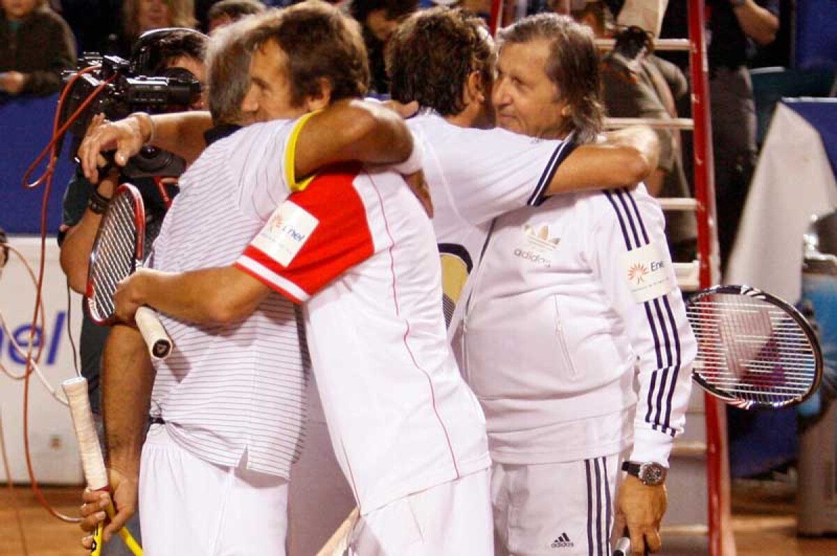 FOTO Un italian la Bucureşti » Adriano Panatta va fi vedeta meciului demonstrativ de la BRD Năstase-Ţiriac Trophy