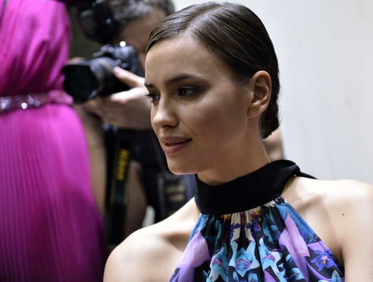 FOTO Irina Shayk, vizită-fulger în România: "Sînt foarte mîndră de Cristiano al meu!"