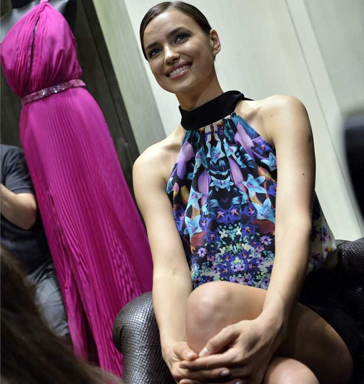 FOTO Irina Shayk, vizită-fulger în România: "Sînt foarte mîndră de Cristiano al meu!"