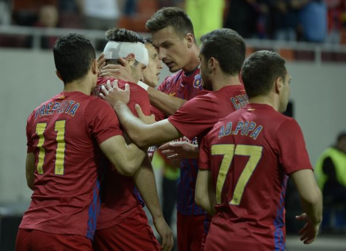 VIDEO+FOTO Petrolul blochează Steaua » Ploieştenii obţin un egal pe Naţional Arena, 2-2