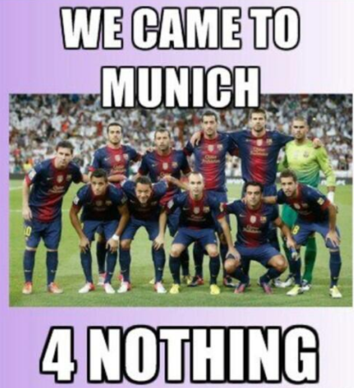 FOTO Glumele zilei pe net după înfrîngerea categorică a Barcelonei cu Bayern Munchen :D