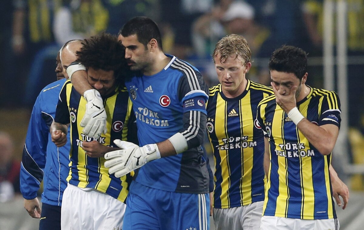 FOTO A cedat nervos după ratarea penalty-ului din Fenerbahce - Benfica!
