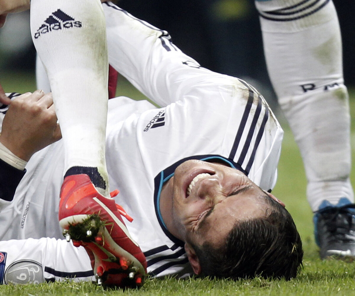 Real tremură pentru CR7 » Ronaldo are leziune musculară! Ratează returul cu Borussia?