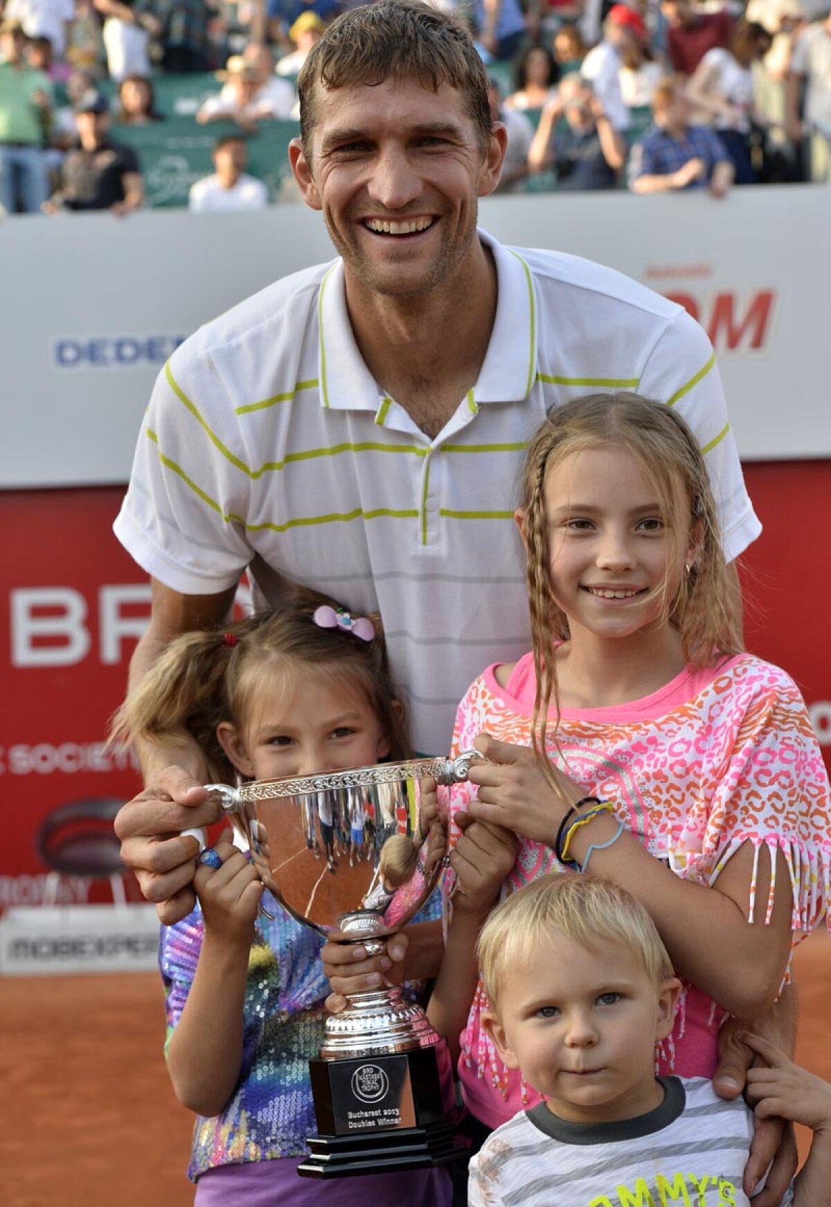 FOTO Trofeul de pornire » Horia Tecău şi Max Mirnîi au cucerit sîmbătă primul titlu împreună