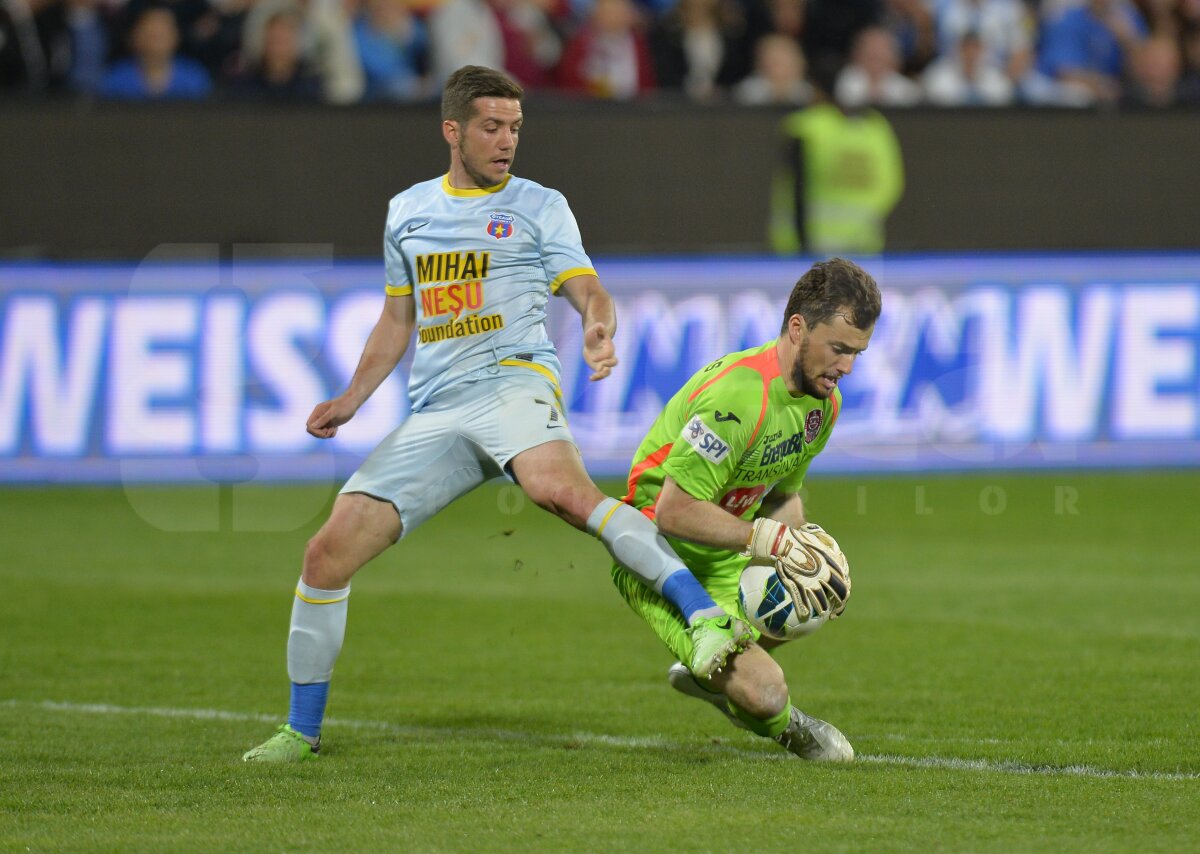 FOTO şi VIDEO » CFR - Steaua 0-0. Gazdele nu i-au mai învins pe stelişti din 2005