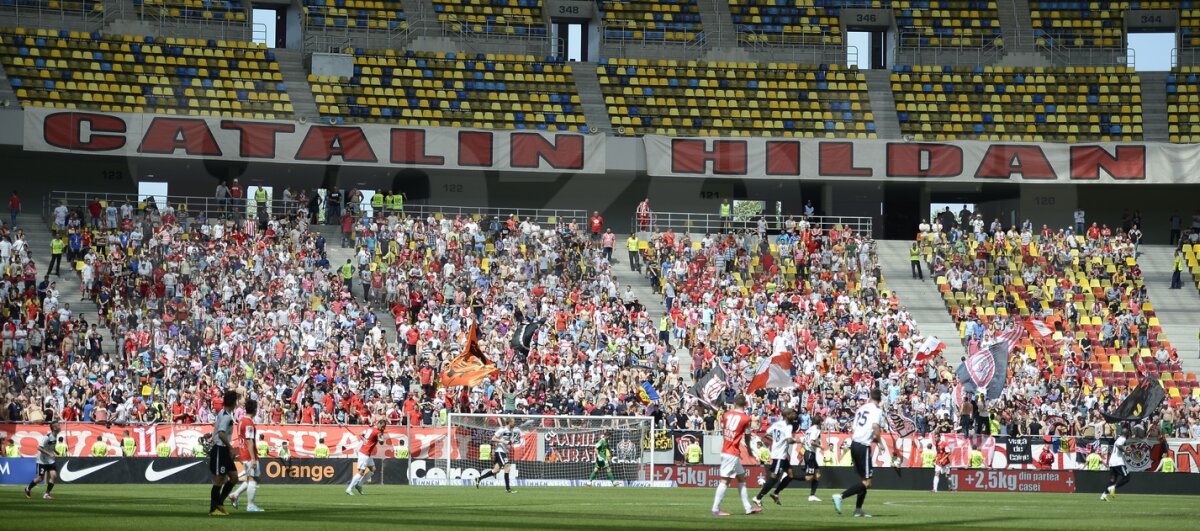 GALERIE FOTO  » Primul meci jucat fără nocturnă pe Naţional Arena, după 50 de partide