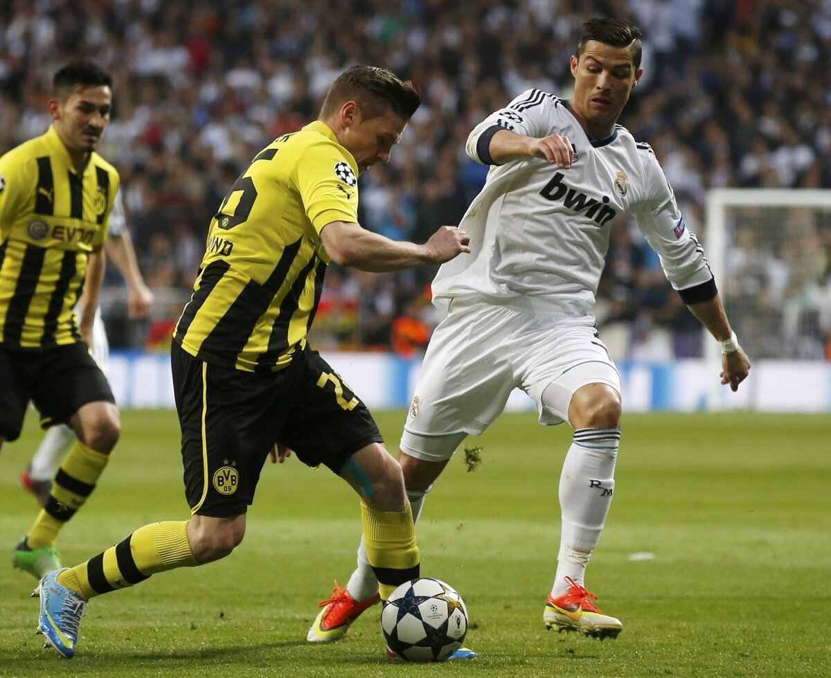 FOTO şi VIDEO Real Madrid - Borussia Dortmund 2-0 » Spaniolii au fost la un pas de a întoarce rezultatul din tur