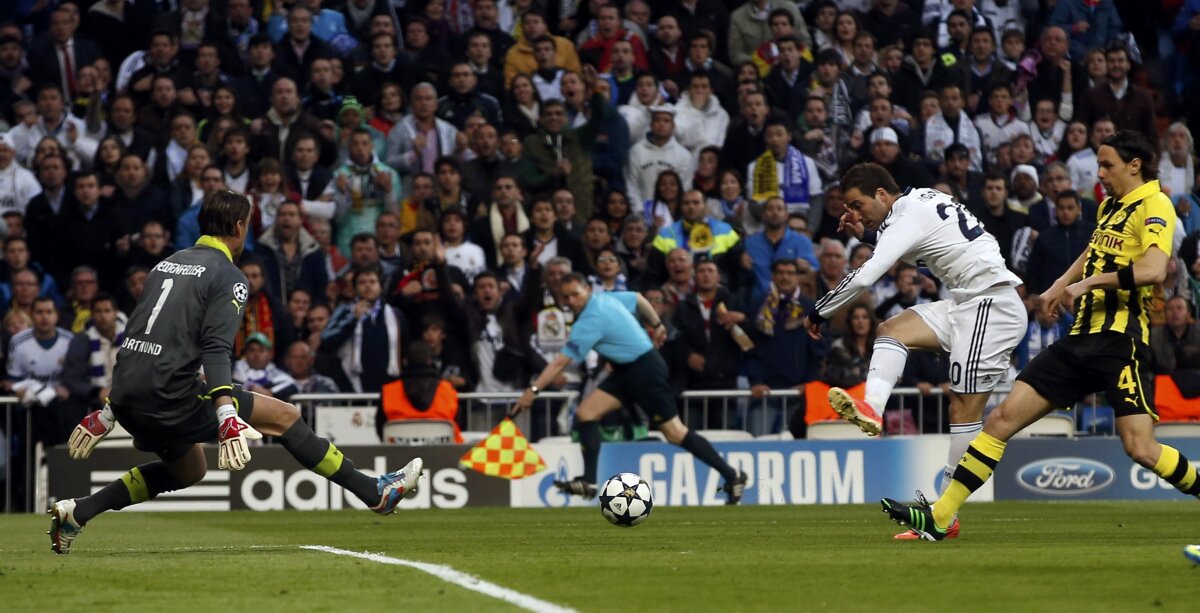 FOTO şi VIDEO Real Madrid - Borussia Dortmund 2-0 » Spaniolii au fost la un pas de a întoarce rezultatul din tur