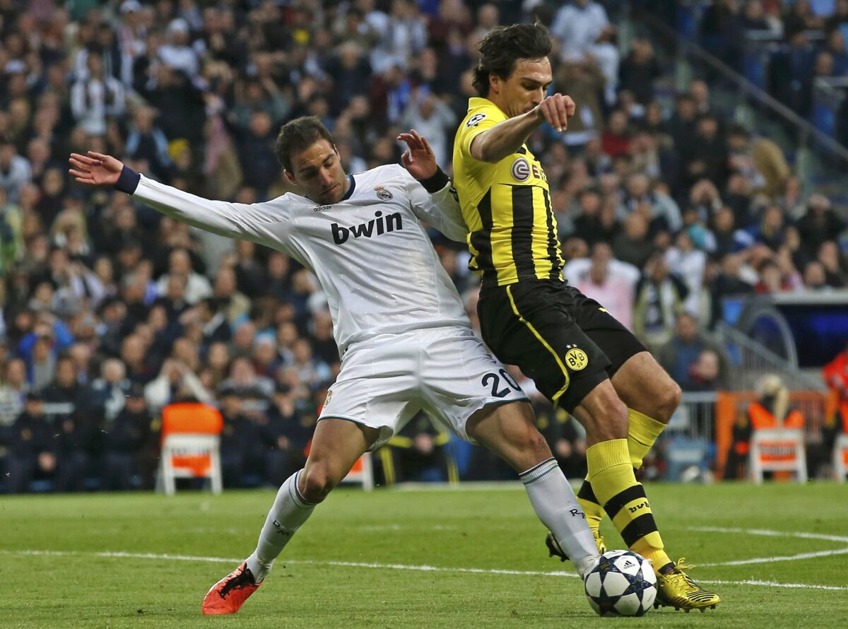 FOTO şi VIDEO Real Madrid - Borussia Dortmund 2-0 » Spaniolii au fost la un pas de a întoarce rezultatul din tur