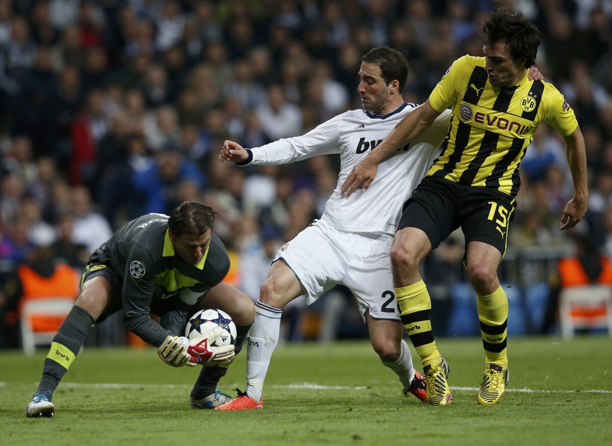 FOTO şi VIDEO Real Madrid - Borussia Dortmund 2-0 » Spaniolii au fost la un pas de a întoarce rezultatul din tur