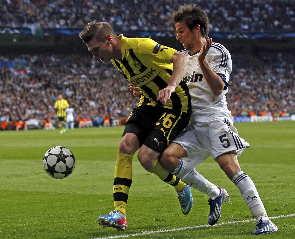 FOTO şi VIDEO Real Madrid - Borussia Dortmund 2-0 » Spaniolii au fost la un pas de a întoarce rezultatul din tur