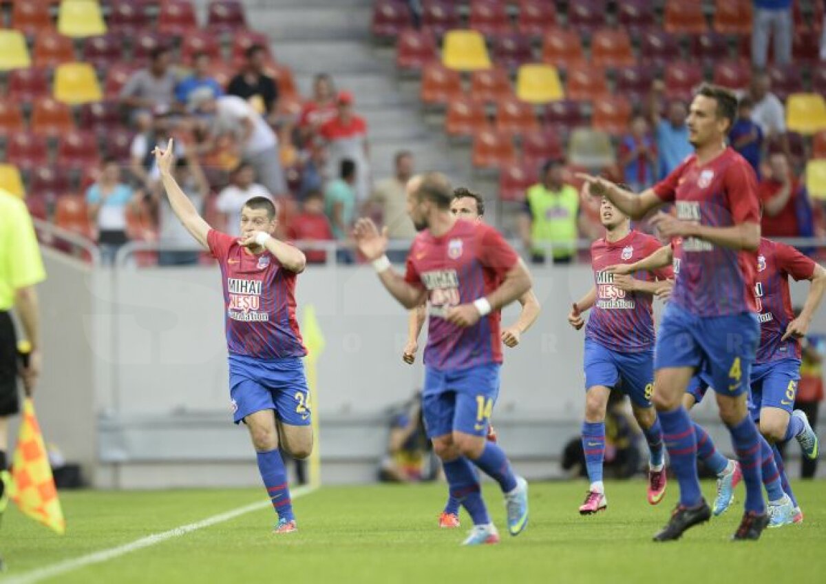 VIDEO+FOTO Încă un pas spre titlu » Steaua obţine prima victorie după trei egaluri, 2-0 cu Pandurii