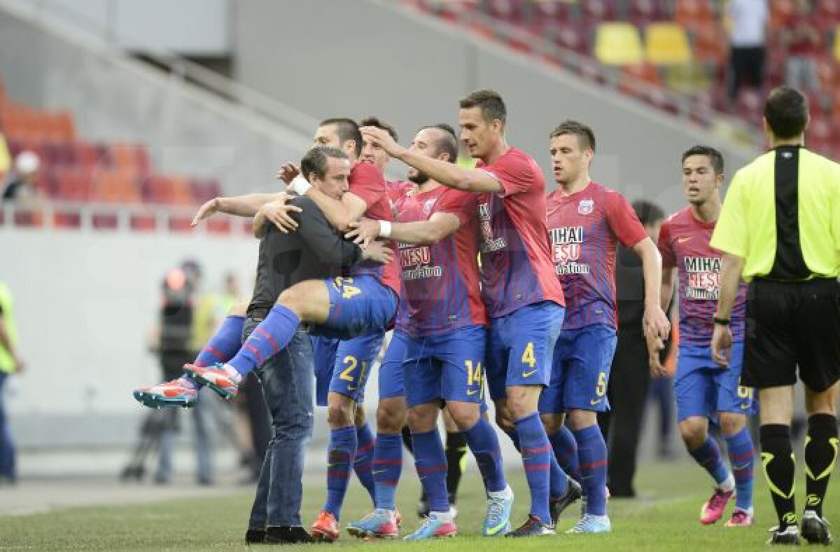 VIDEO+FOTO Încă un pas spre titlu » Steaua obţine prima victorie după trei egaluri, 2-0 cu Pandurii