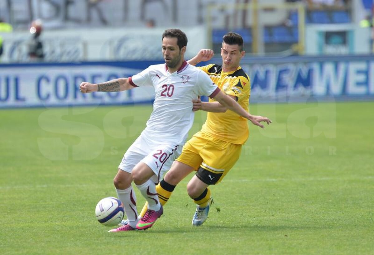 VIDEO&FOTO Serie întreruptă » După 7 meciuri fără înfrîngere, Rapid a cedat la Braşov, 0-2