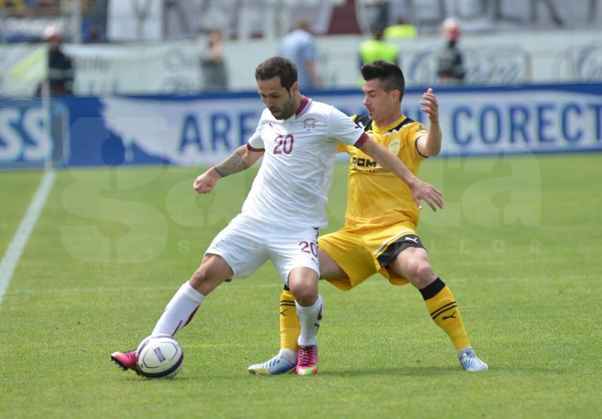 VIDEO&FOTO Serie întreruptă » După 7 meciuri fără înfrîngere, Rapid a cedat la Braşov, 0-2