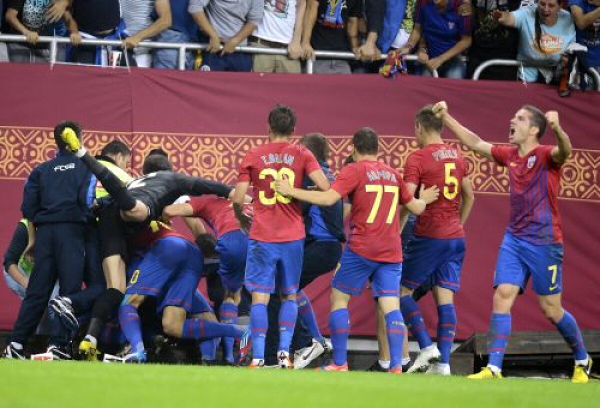 FOTO Drumul Stelei spre 24 » Cele mai spectaculoase imagini ale unui nou titlu roş-albastru după 7 ani!