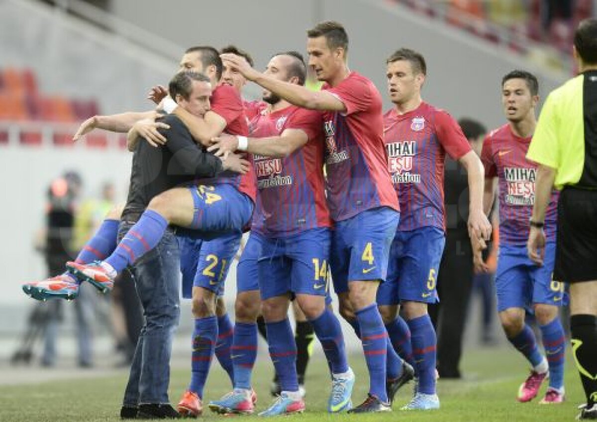 FOTO Drumul Stelei spre 24 » Cele mai spectaculoase imagini ale unui nou titlu roş-albastru după 7 ani!