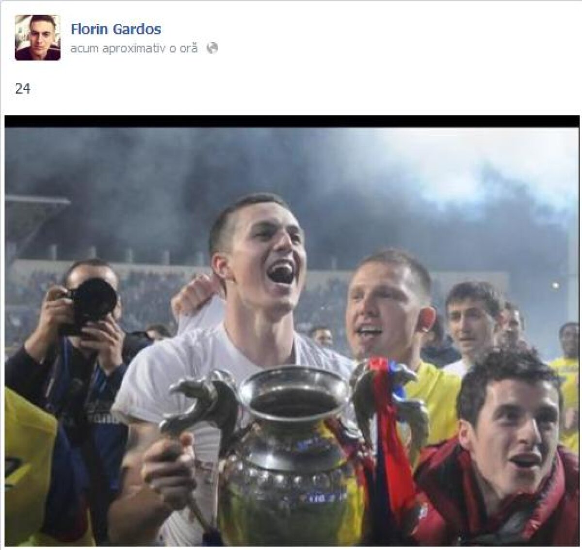 FOTO A început nebunia printre jucătorii Stelei: "Nu ştim cum să ne strîngem să sărbătorim titlul"