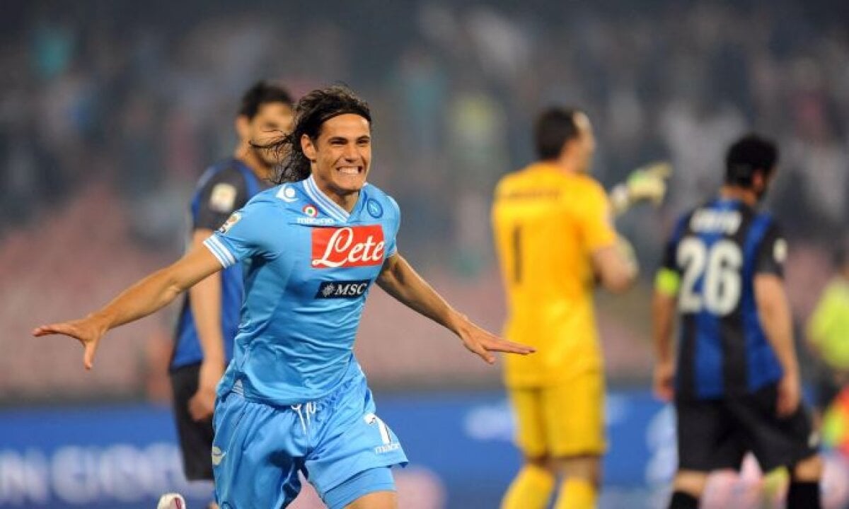 VIDEO şi FOTO Cavani ucide Interul lui Chivu, hat-trick pentru El Matador!