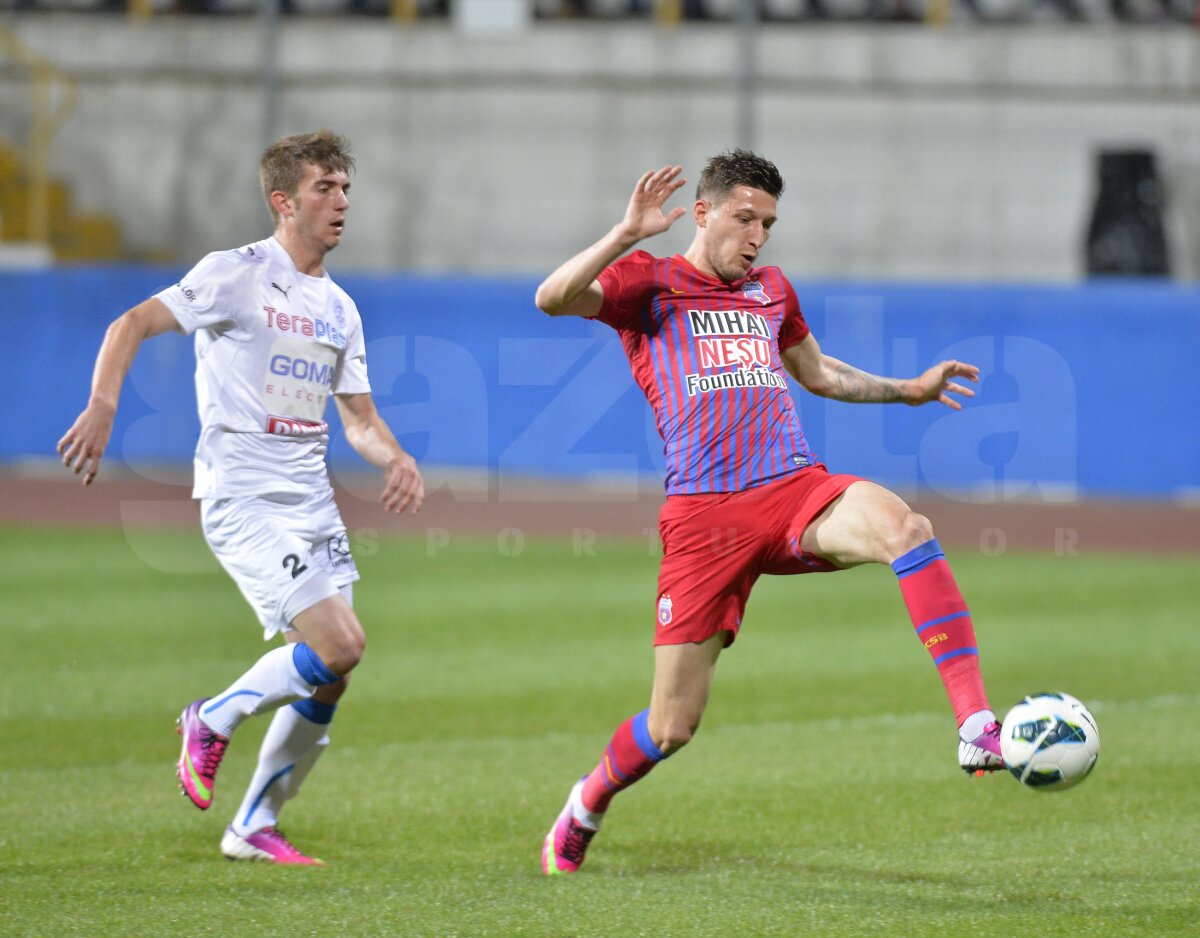FOTO şi VIDEO Gloria - Steaua 0-1 » Roş-albaştrii cîştigă cu o echipă expermentală şi au un moral bun înainte de Dinamo