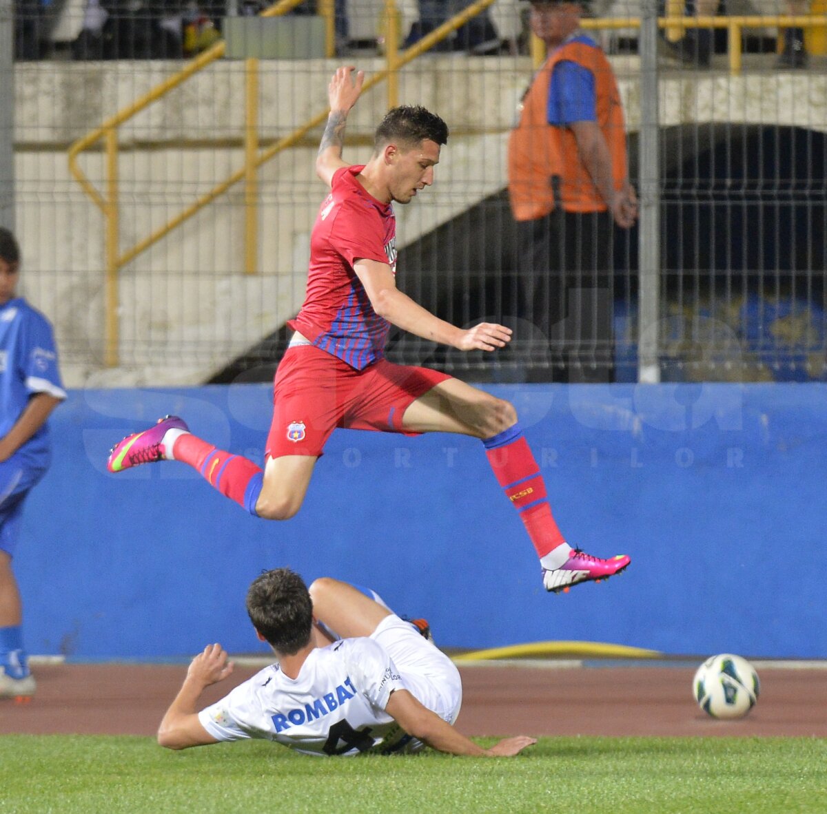 FOTO şi VIDEO Gloria - Steaua 0-1 » Roş-albaştrii cîştigă cu o echipă expermentală şi au un moral bun înainte de Dinamo