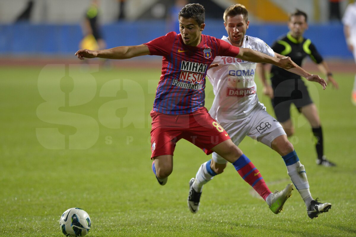 FOTO şi VIDEO Gloria - Steaua 0-1 » Roş-albaştrii cîştigă cu o echipă expermentală şi au un moral bun înainte de Dinamo